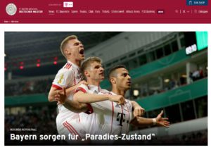 FC Bayern Einzug ins DFB Pokalfinale Bildrechte FC Bayern
