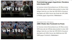 WM Rückblick DFB Serie News